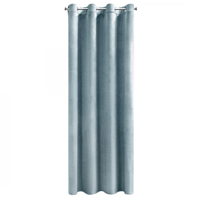 Zasłona Melanie morska 140x250