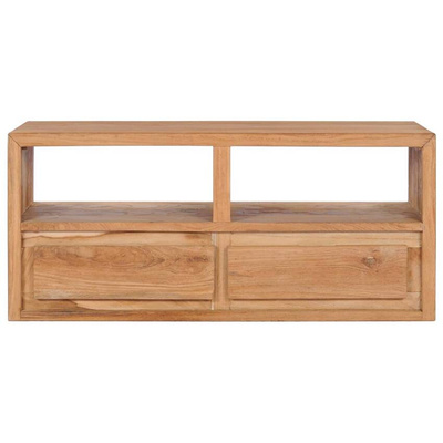 vidaXL Szafka pod TV, 90x30x40 cm, lite drewno tekowe