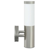 Zewnętrzna lampa ścienna 2 pcs Srebrny 15 x 7,5 x 33 cm