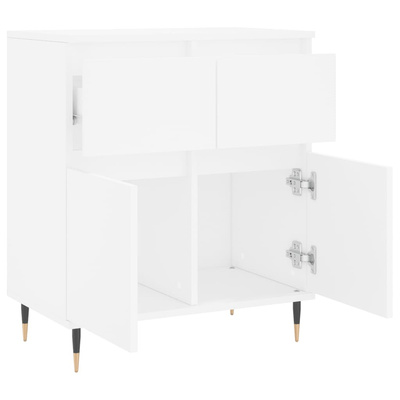 vidaXL Komoda, biała, 60x35x70 cm, materiał drewnopochodny wariant 5
