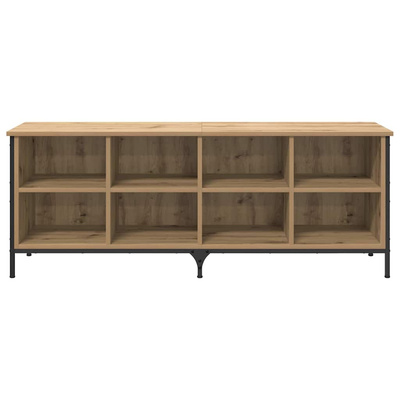 Szafka na buty 131 x 35 x 50 cm Drewno inżynieryjne i żelazo