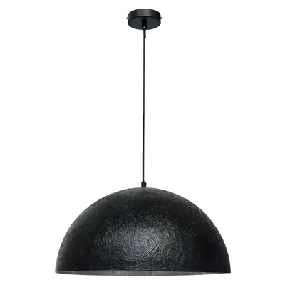 LAMPA wisząca nowoczesna eko skóra czarna