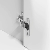 Szafka, biała, 88x30x70 cm, materiał drewnopochodny