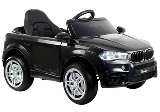 Auto Pojazd Na Akumulator HL1538 Pilot Światła LED MP3 Czarne