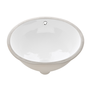 Umywalka podblatowa mykonos 49 cm, z przelewem CE-50-001-W Invena