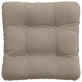 Poduszki na siedziska 4 pcs Ciemnoszary 40 x 40 cm
