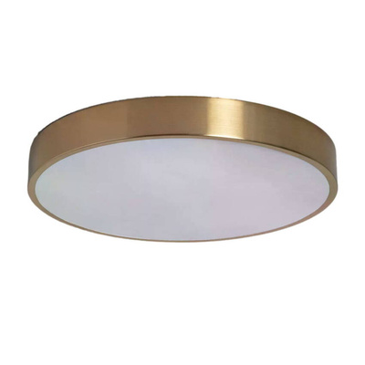 Plafon LED 18W Okrągły Złoty CCT 3000K/4000K/6000K 30cm Abruzzo Carlo