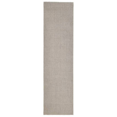vidaXL Dywanik, naturalny sizal, 66x250 cm, kolor piaskowy