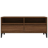 vidaXL Szafka pod TV, brązowy dąb, 100x34,5x44,5 cm