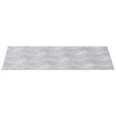 Stopień Prostokątny 2 pcs Srebrny 40 x 30 cm Aluminium