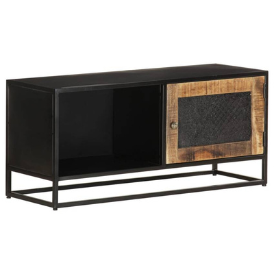 vidaXL Szafka pod TV, 90x30x40 cm, surowe drewno mango