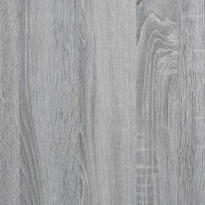 vidaXL Biurko, szary dąb sonoma, 102x50x75 cm, materiał drewnopochodny