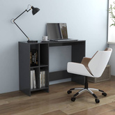 vidaXL Biurko pod laptopa szare 102,5x35x75 cm materiał drewnopochodny