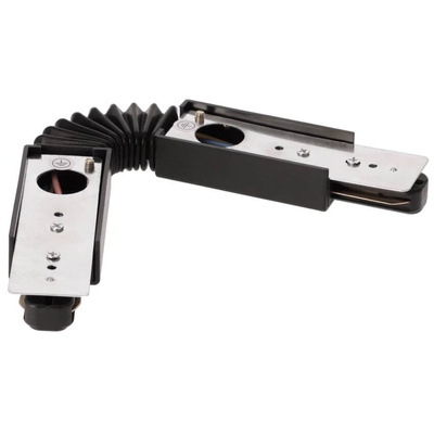 Łącznik elastyczny do szyny, giętki SEVA Flex Connector Black czarny EDO777424 EDO Solutions