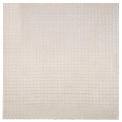 Dywany pokojowe Kwadrat SIROLO Beżowy 200 x 200 cm Poliester