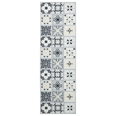 Chodnik dywanowy ORIZ 1150 gsm Szary i czarny