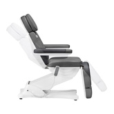 Elektryczny fotel kosmetyczny SILLON CLASSIC 4 silniki z kołyską szary 148291