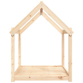 vidaXL Legowisko dla psa, 111x80x100 cm, lite drewno sosnowe