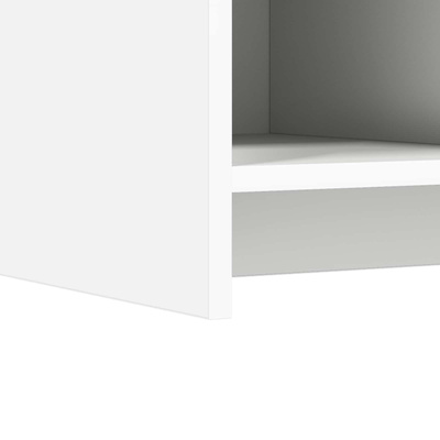 Szafka na buty Biały 85 x 39,5 x 70 cm Drewno inżynieryjne