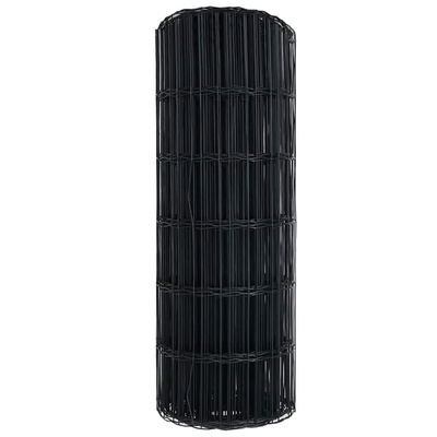 Ogrodzenie Euro 0,4 x 50 m Żelazo pokryte PVC Szary