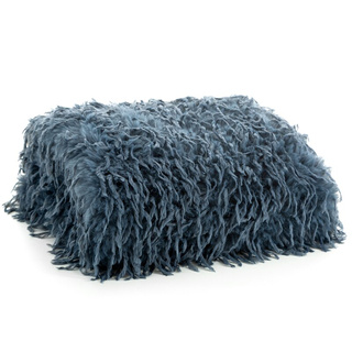 Koc Adore granatowy 130x170