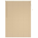 Żaluzja wenecka Jasnobrązowy ze wzorem 213 x 160 cm 25 mm PVC