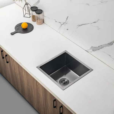 Zlewozmywak stalowy podwieszany Rita grafit