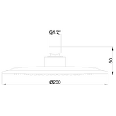 Deszczownica eco solis 20 SC-D1-020-Q Invena