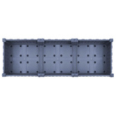 vidaXL Donica do podniesionej rabaty, 120x40x71 cm, polipropylen