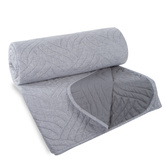 Narzuta Len srebrna 170x210