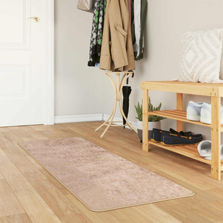 Chodnik dywanowy MARSA piaskowy 50 x 150 cm Poliester i PVC