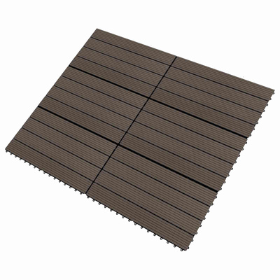 Płytka Tarasowa 6 pcs Ciemny brąz 60 x 30 cm