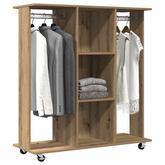 Garderoba dąb artisan 102 x 38 x 110 cm Materiał drewnopochodny
