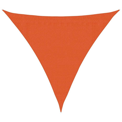 Żagiel przeciwsłoneczny, 160 g/m?, niebieski, 3,6x3,6x3,6 m