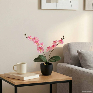 Sztuczna Roślina Orchidei różowy 36 x 10 x 30 cm