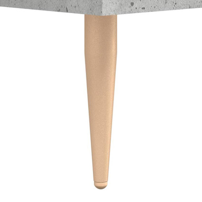 vidaXL Szafka pod TV, szarość betonu, 150x36x30 cm
