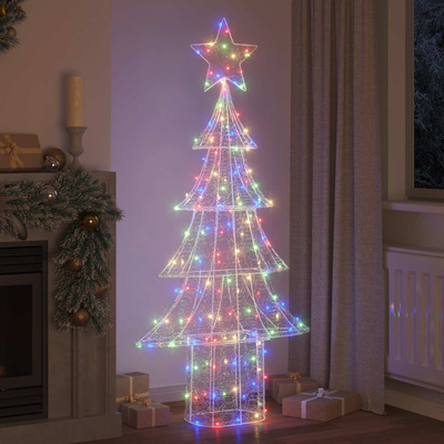 Choinka z 240 diodami LED Wielokolorowe 180 cm Akryl