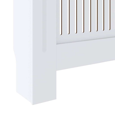 na kaloryfer z MDF, biała, 205 cm Osłona