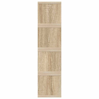 Stojak na płyty CD 4 szt. dąb Sonoma 40 x 17 x 17 cm