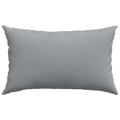 Poduszki na sofę 2 pcs Jasnoszary 50 x 30 cm tkanina