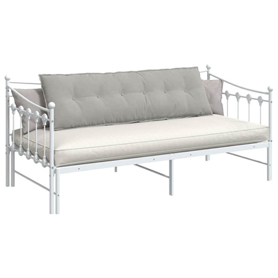 Poduszka na plecy Jasnoszary 160 x 50 cm Tkanina mikrofibrowa