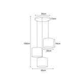 Lampa wisząca K-5222 z serii ZIMBO