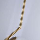 Lampa Wisząca Złota Kula Mleczna E14 Abruzzo Toscana