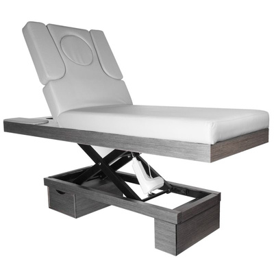 Spa leżanka kosmetyczna Azzurro 815B świecąca szara wood podgrzewana 125600