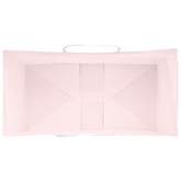 Torby papierowe 250 szt. z uchwytami Różowe 32x17x44 cm