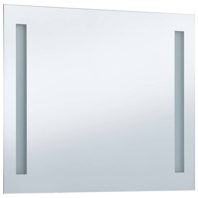 Ścienne lustro łazienkowe z LED, 100 x 60 cm vidaXL