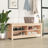 na buty, 110x38x45,5 cm, lite drewno sosnowe Szafka