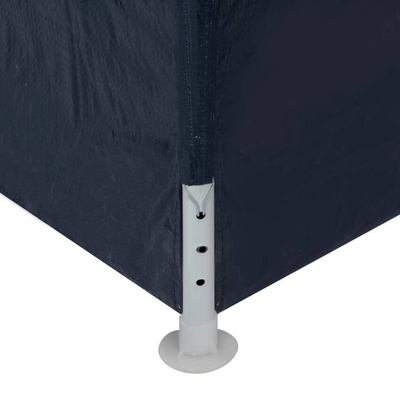 vidaXL Namiot imprezowy, 3 x 3 m, niebieski