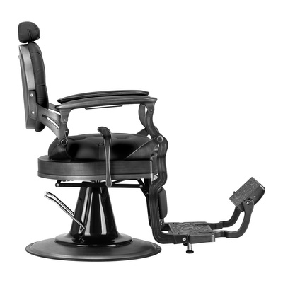 Gabbiano fotel barberski Niccolo czarny 148993