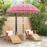 Baliński Parasol Różowy 215 x 215 x 260 cm